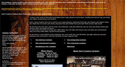 Desktop Screenshot of hartscountryfurniture.com